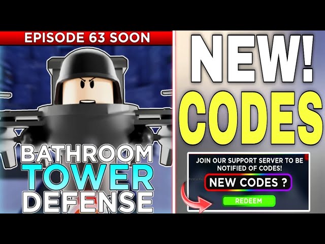 NEW UPDATE P1] Bathroom Tower Defense 🚽 - Roblox