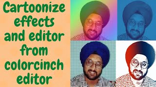 Cartoonize your images with colorcinch easily with online editor using filters, effects and overlays screenshot 4