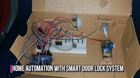 Home Automation with smart door lock system || Project || Embedded System
