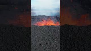 Spectacular Drone Footage of a Volcanic Eruption