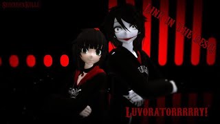 MMD x Creepypasta OC - Jeff the killer and Chris - Luvoratory