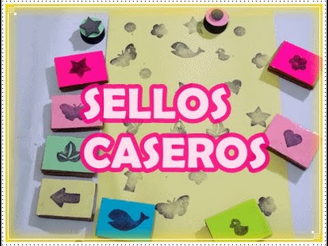 HACER SELLOS CASEROS-MANUALIDADES PARA NIÑOS-YANIPRADE -