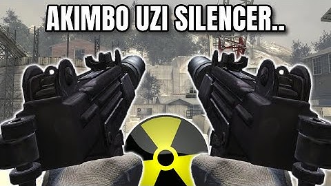 AKIMBO Mini Uzi Silencer Nuke Challenge.. (MW2 In 2025)