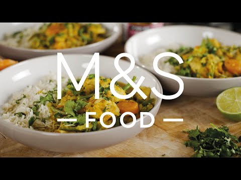 Chris Japanese-style Chicken Katsu Curry Feed Your Family M&S FOOD