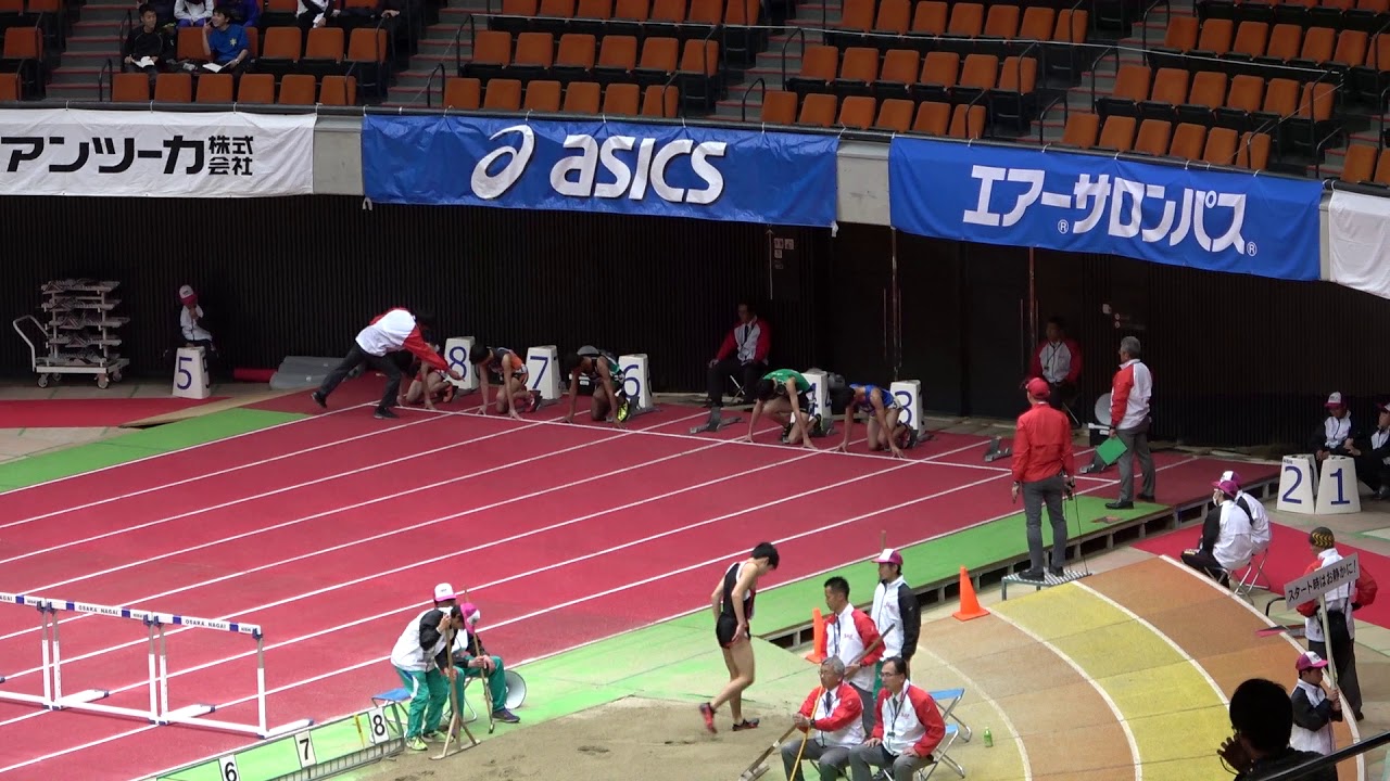 19 Japan Indoor Meet U18 M60m Junior Hurdles Heat6 Rashiddo Muratake7 90 Youtube