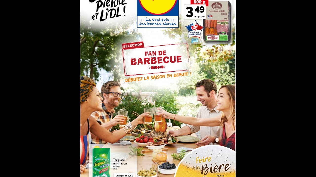 LIDL FRANCE: 26.04-02.05.2017 CATALOGUE - YouTube