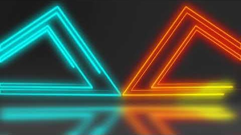 Abstract Triangle Reflection - Free Background