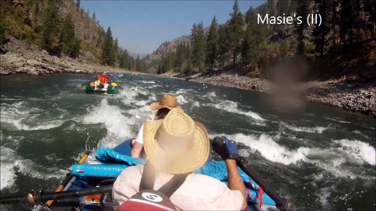 Main Salmon River Rafting, July 31-Aug 5 (~1.5 feet at Corn Creek