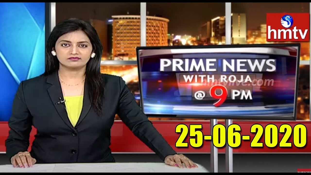 Prime News With Roja @ 9pm | WorldWide News Updates | 25-06-2020 | hmtv