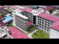 Evolution des travaux de la 2me phase du centre hospitalier universitaire renaissance ex mama yemo