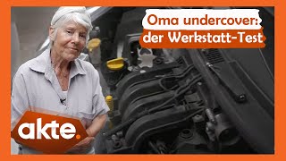 Oma undercover: Werkstätte auf dem Prüfstand | Akte | SAT.1