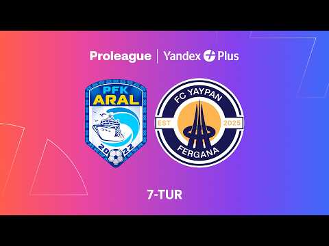 Aral — Yaypan Farg‘ona. Proliga 7-tur — football video
