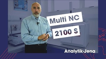 The Multi N/C Series (Multi NC 2100 S) from @analytik-jena & SciMed
