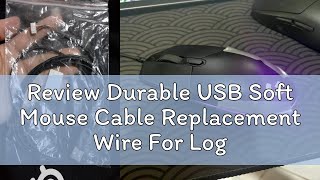 Review Durable USB Soft Mouse Cable Replacement Wire For Logitech G102 Gaming Mouse screenshot 5