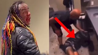 6ix9ine Gets BRUTALLY Beaten Up at the Gym!