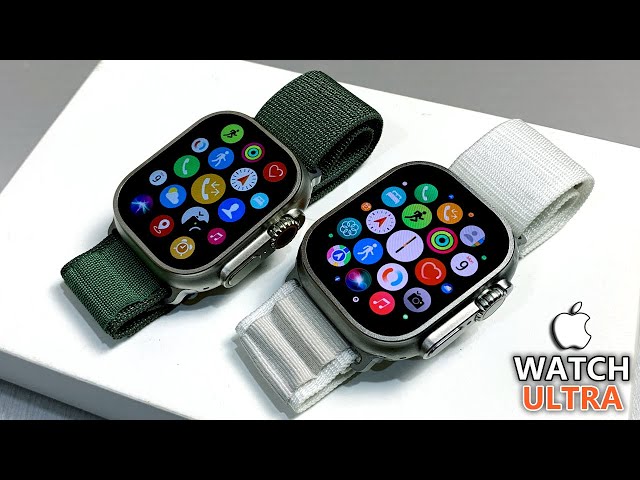 Hello Watch 3 Amoled vs H12 Ultra SE SmartWatch Full Comparison! Apple Watch Ultra Copies! class=