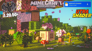 Ultra Shader Minecraft PE 1.20.51+ 😘 | Render Dragon [ 100% Working in Mobile ] | optifine 1.20.4