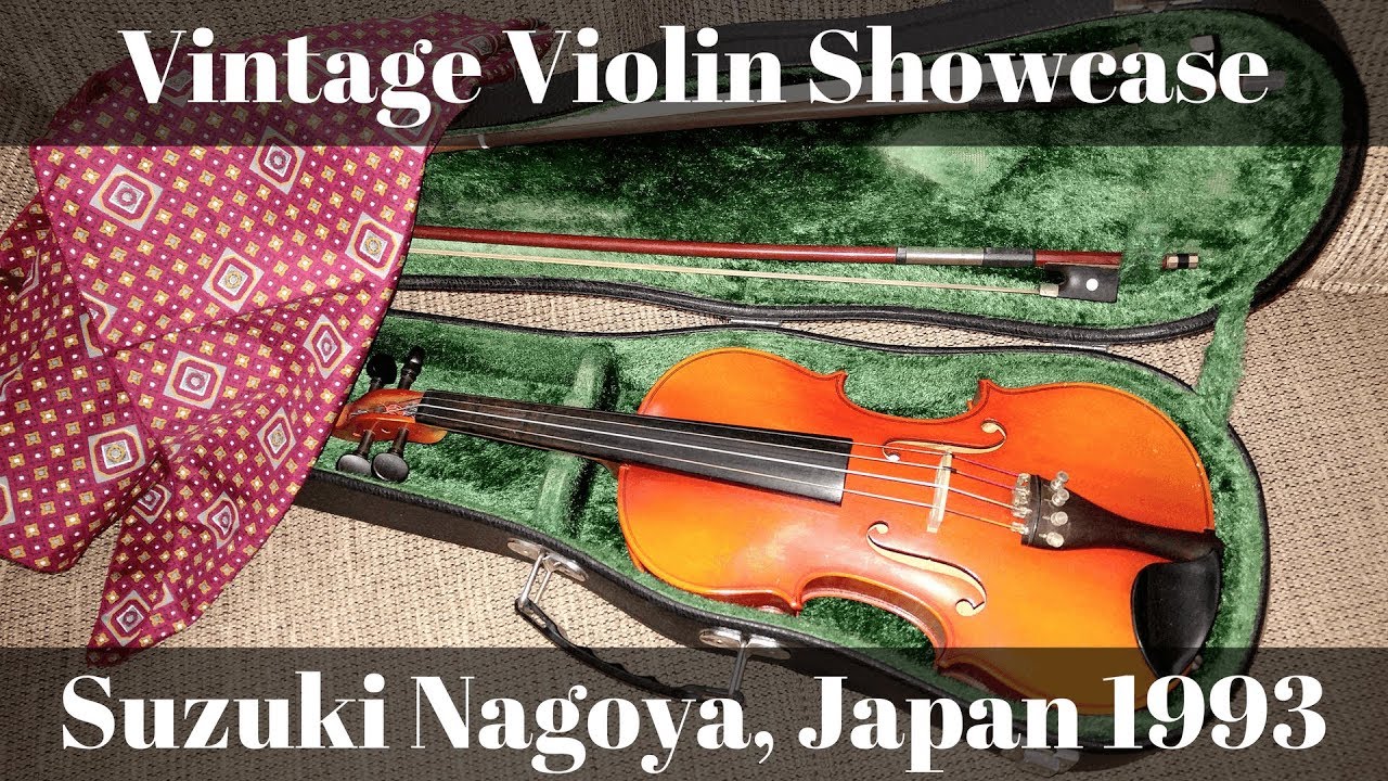 Vintage Violin Showcase | 1/2 Size Suzuki | Nagoya, Japan - YouTube