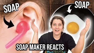 PROFESSIONAL SOAPMAKER REACTS TO VIRAL SOAP HACKS PART 2