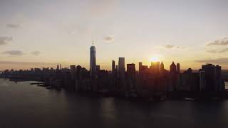 New York Skyline | Macos Sonoma Live Wallpaper