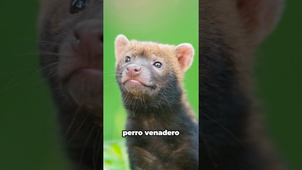 As&iacute; son los curiosos perros venaderos - Speothos venaticus