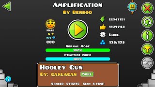 Amplification by Berkoo |Geometry dash| [All coins] complete 100%