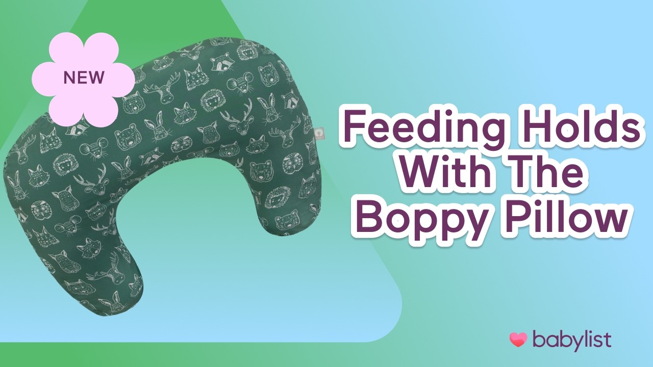 Housse Pour Coussin D'allaitement Boppy - 100% Coton, Lavable En Machine - Modèle Woodland