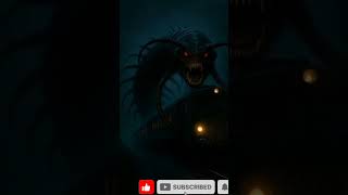 The grand centipede is on the train/horror vedio/horror sound/ytshort/youtubshorts.