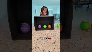 We’ve never had BuzzBalls before 🤭 #Shorts #couplechallenges