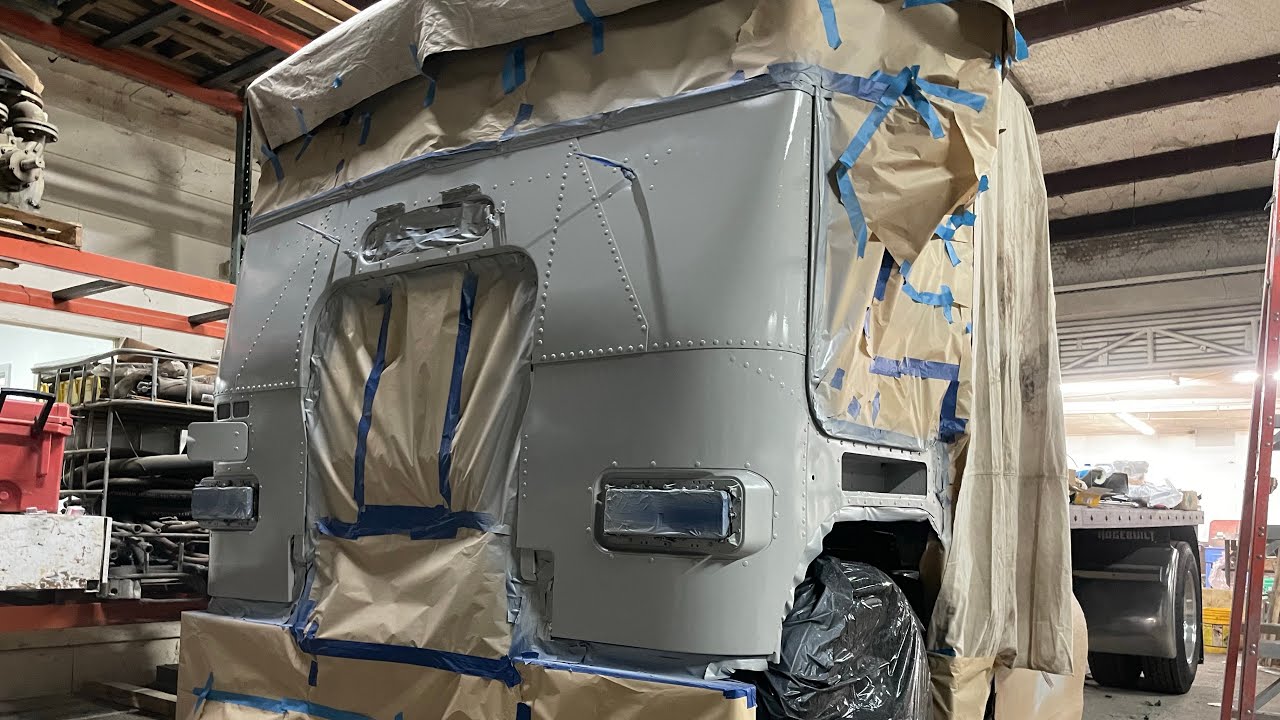 I mess up painting the Cab Over! Part 2 YouTube