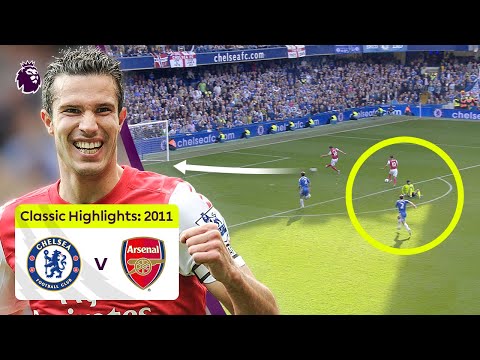 Chelsea 3-5 Arsenal | Robin van Persie Scores A Hat-trick! | Premier League Highlights