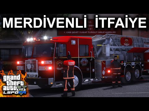 YENİ MERDİVENLİ İTFAİYE ! - GTA 5 İTFAİYE MODU - LSPDFR