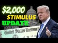 TRUMP $2,000 Stimulus Update | Response From Congress - 2nd Stimulus Check + Stimulus Package News