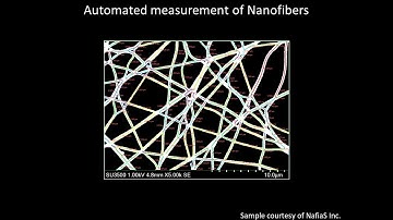 [Materials] Automated measurement of Nanofibers