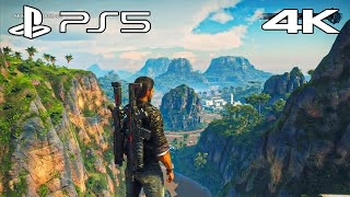 Just Cause 4 Open World Free Roam Gameplay [4K 60FPS] (PS5)
