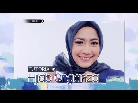 iLook - Tutorial Hijab Organza iLook - Tutorial Hijab Organza