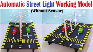 automatic street light working model science project exhibition  diy save electricity | howtofunda