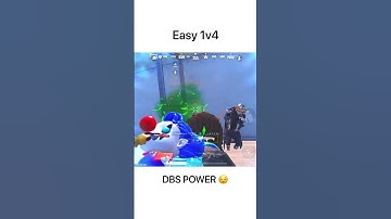 See 👀 Easy 1v4 😇 #shorts #bgmi #pubgmobile #reaction #short #moments #1vs4 #dbs #feed #victor