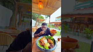 I Tried The Best Coconut Rice with Oxtail Stew and Acheke with Tilapia at Akonor Brasserie, Accra