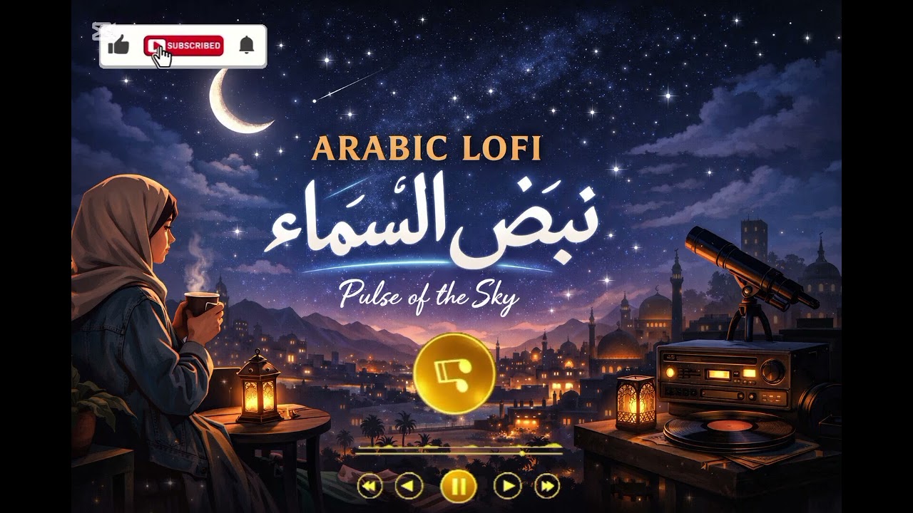 نبض السماء | Arabic Lofi Chill Beat 🌙✨ | Relaxing Night Vibes