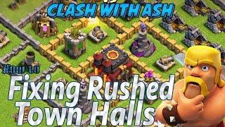 Clash Of Clans | How to Fix A Rushed Village | Upgrade & Farming Tips