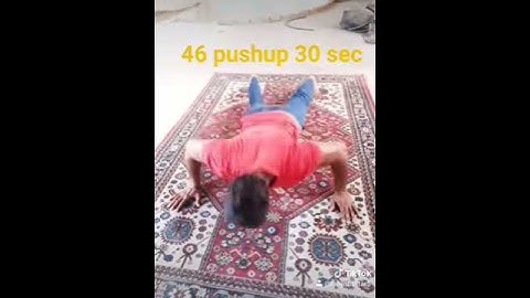 Guinness World pushup 30 secs record broken
