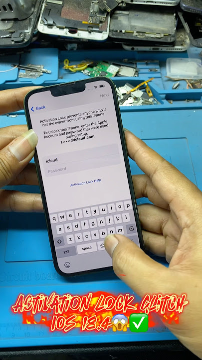 iPhone 13 iCloud Activation Lock Glitch on iOS 18.4! 😱✅ (Must See Hack!) #icloud #iphone