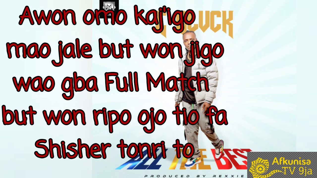 C Blvck All The best Lyrics 2020