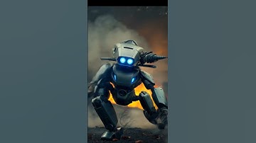 AI 소방로봇이 산불을 진압하는 놀라운 순간! Incredible Moment: AI Firefighting Robot Battles Wildfire!