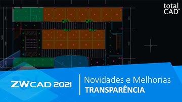 ZWCAD 2021: Transparência - Novidades e Melhorias