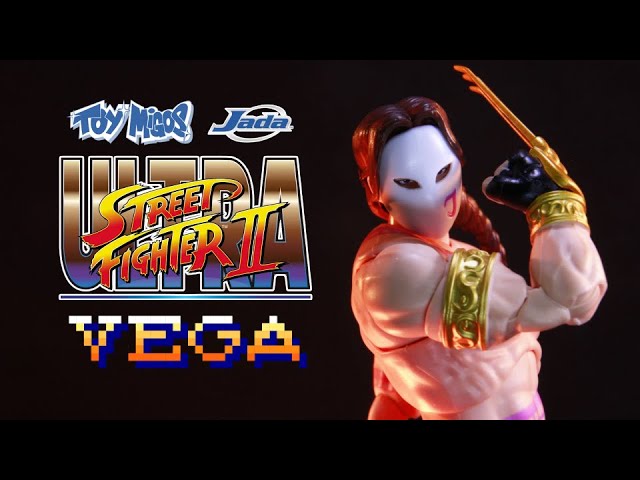 Jada Toys Street Fighter II Vega Beautiful and Deadly! - YouTube