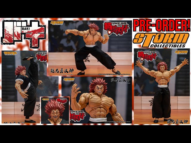 Baki the Grappler Hanma Baki Figure with Box Yujiro Hanma Anime