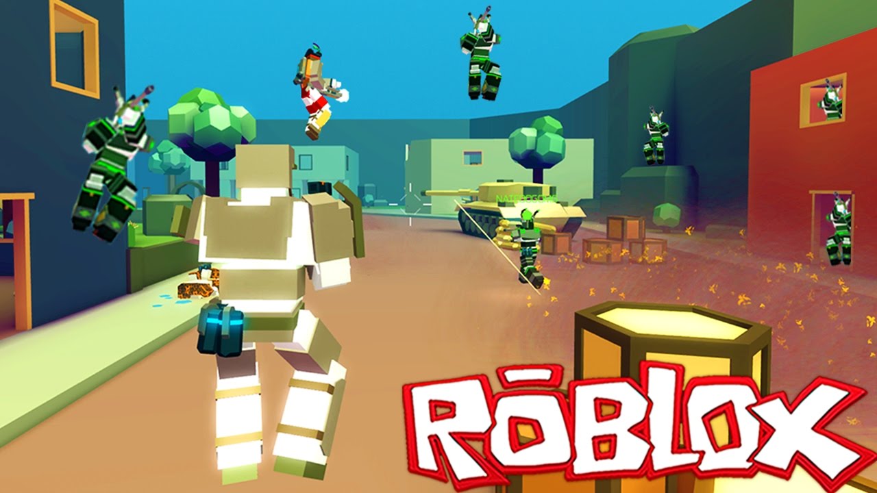 Robot War In Roblox Roblox Titanfall 2 Youtube