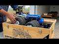 How to making video unboxing New Holland tractor 3630 4x4 tractor 🚜💪